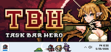 Arte oficial de TBH: Task Bar Hero
